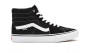 Preview: VANS SKATE SK8-Hi black white